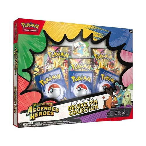 2026 Pokémon Mega Evolution Ascended Heroes Deluxe Pin Collection Box