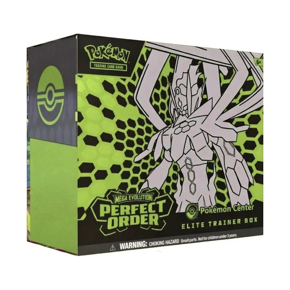 2026 Pokémon Mega Evolution Perfect Order Pokemon Center Elite Trainer Box