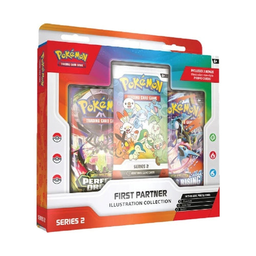 2026 Pokémon Mega Evolution First Partner Illustration Collection Series 2