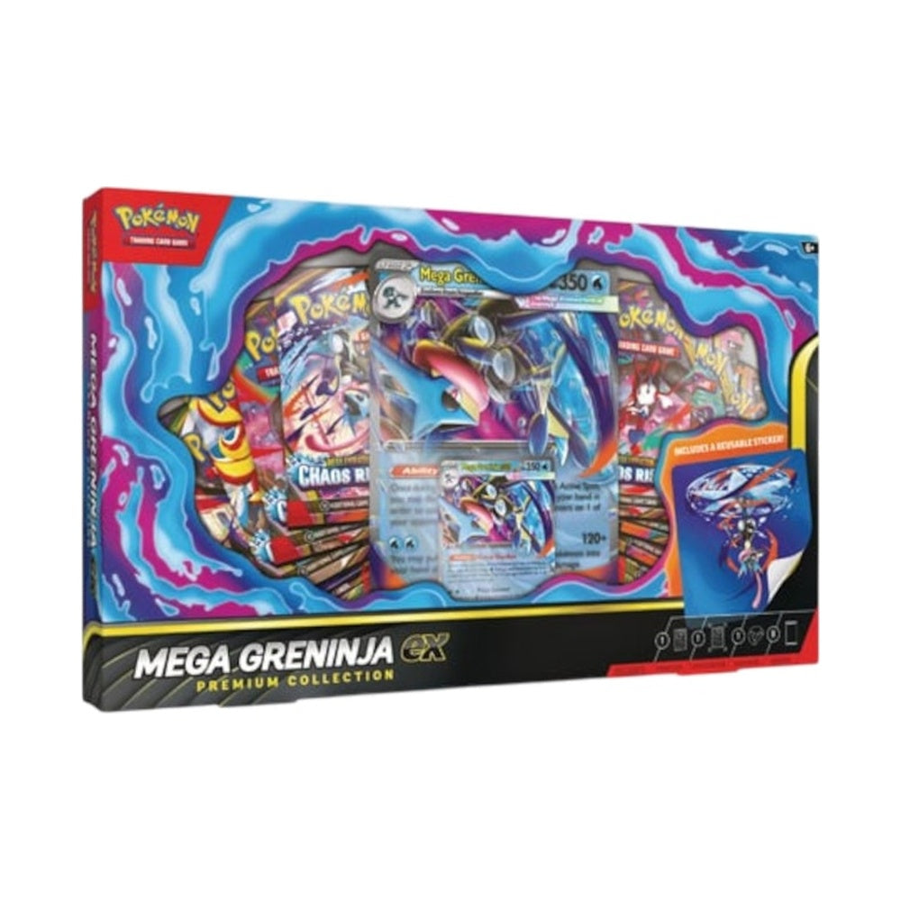 2026 Pokémon Mega Evolution Mega Greninja Ex Premium Collection