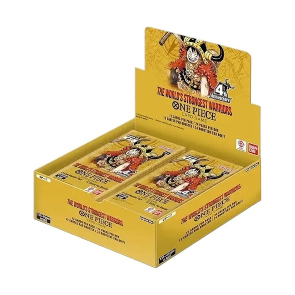 2026 Bandai One Piece Card Game The Worlds Strongest Warriors (OP-17) Booster Box