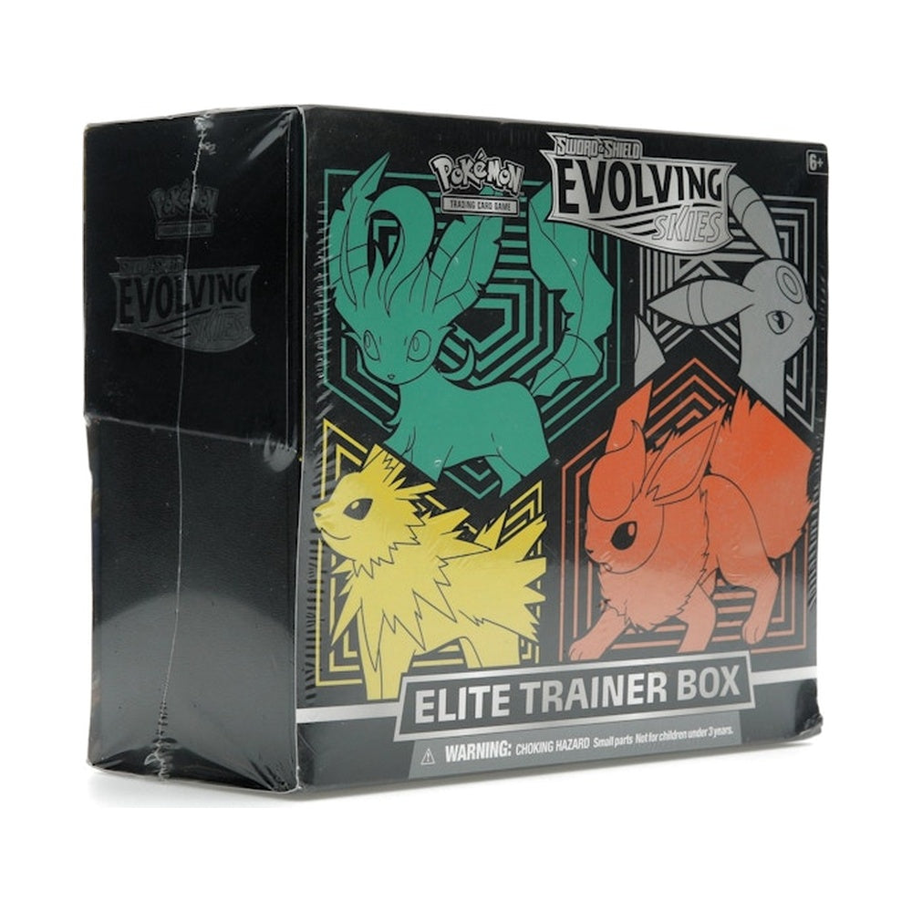 Pokémon TCG Sword & Shield Evolving Skies Elite Trainer Box (Flareon/Jolteon/Umbreon/Leafeon)