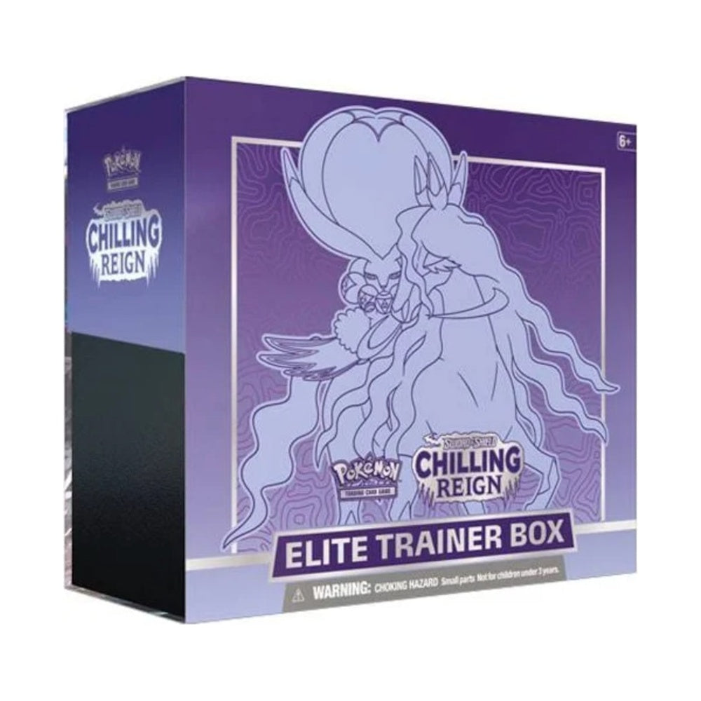 Pokémon TCG Sword & Shield Chilling Reign Elite Trainer Box (Shadow Rider Calyrex)