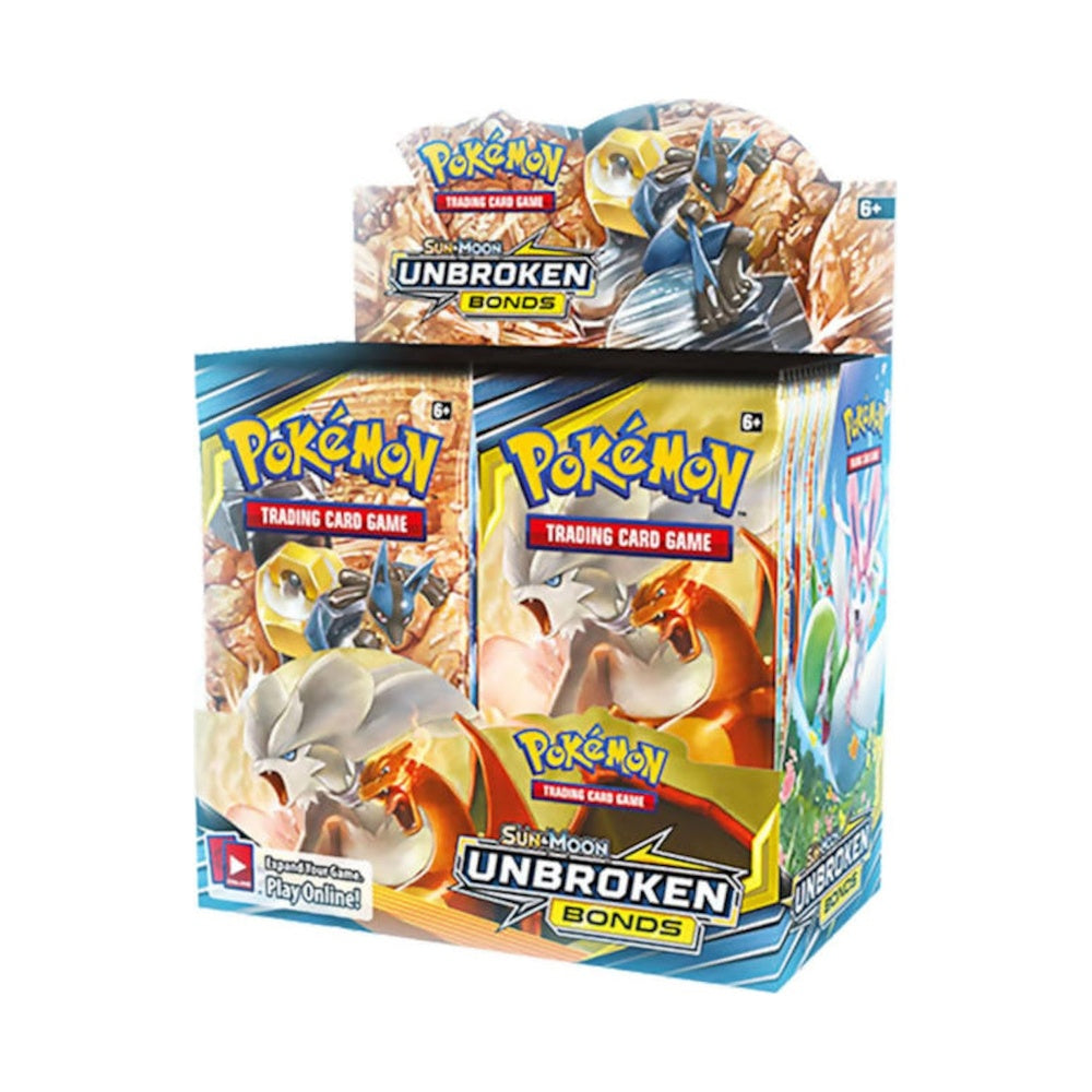 2019 Pokemon Sun & Moon Unbroken Bonds Booster Box