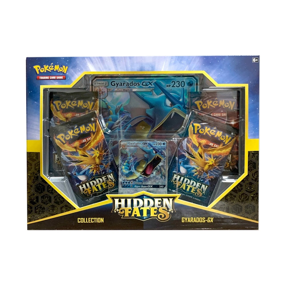 2019 Pokemon Sun & Moon 11.5 Hidden Fates GX Box Gyarados GX