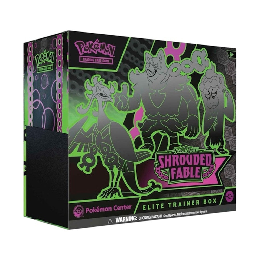 2024 Pokémon Scarlet & Violet Shrouded Fable Pokémon Center Elite Trainer Box
