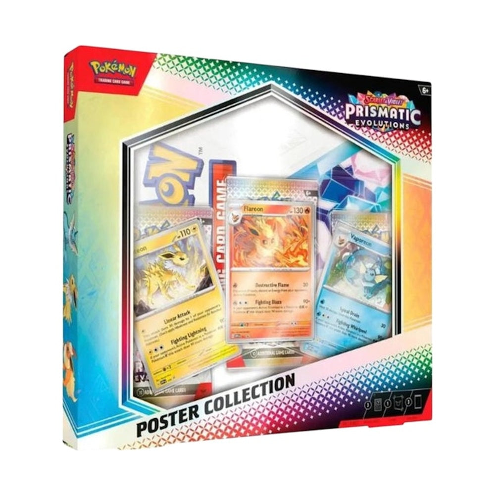 Pokémon Scarlet & Violet Prismatic Evolutions Poster Collection