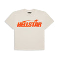 Hellstar Classic Logo T-Shirt Cream Orange