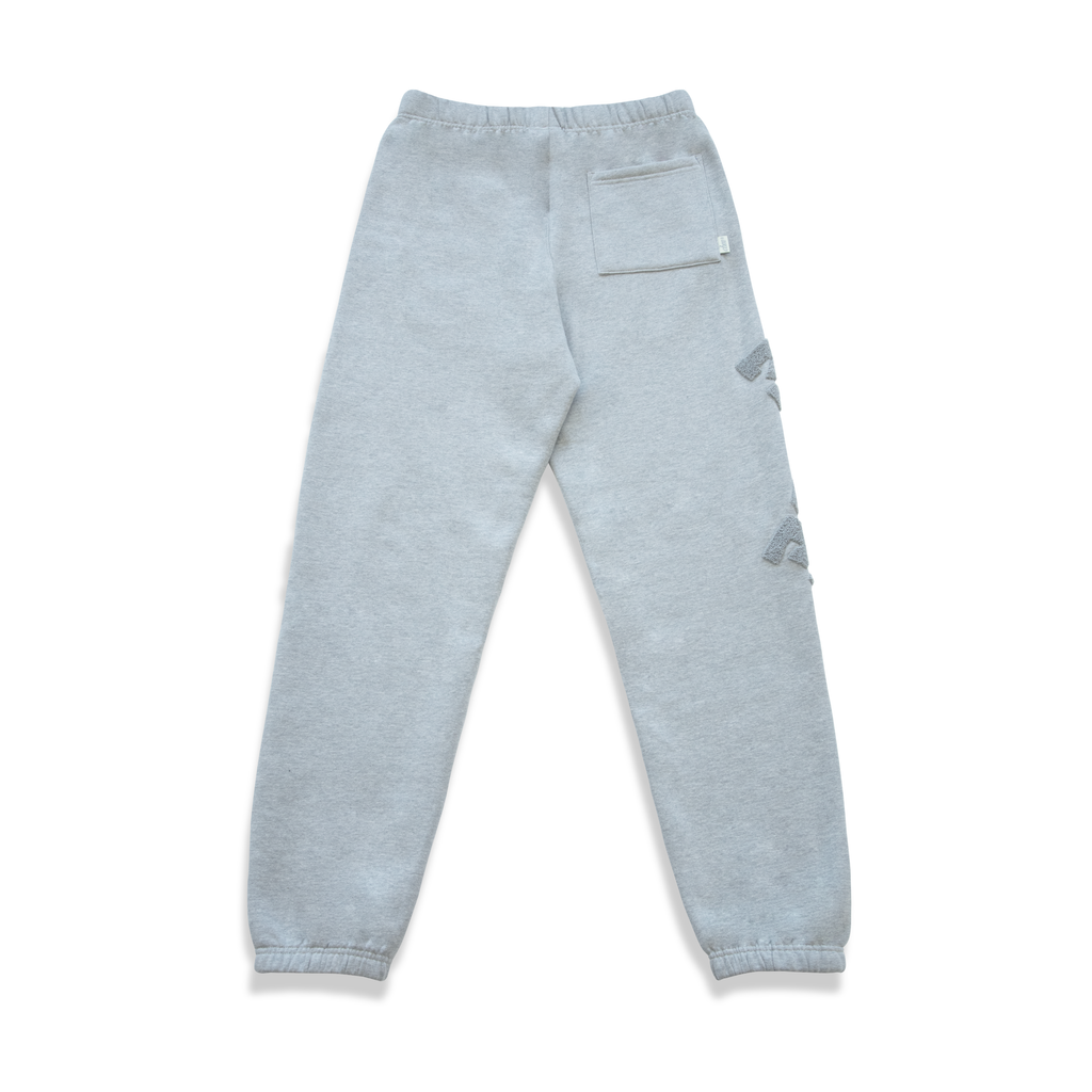 CBM Heavyweight Chenille Jogging Heather Grey