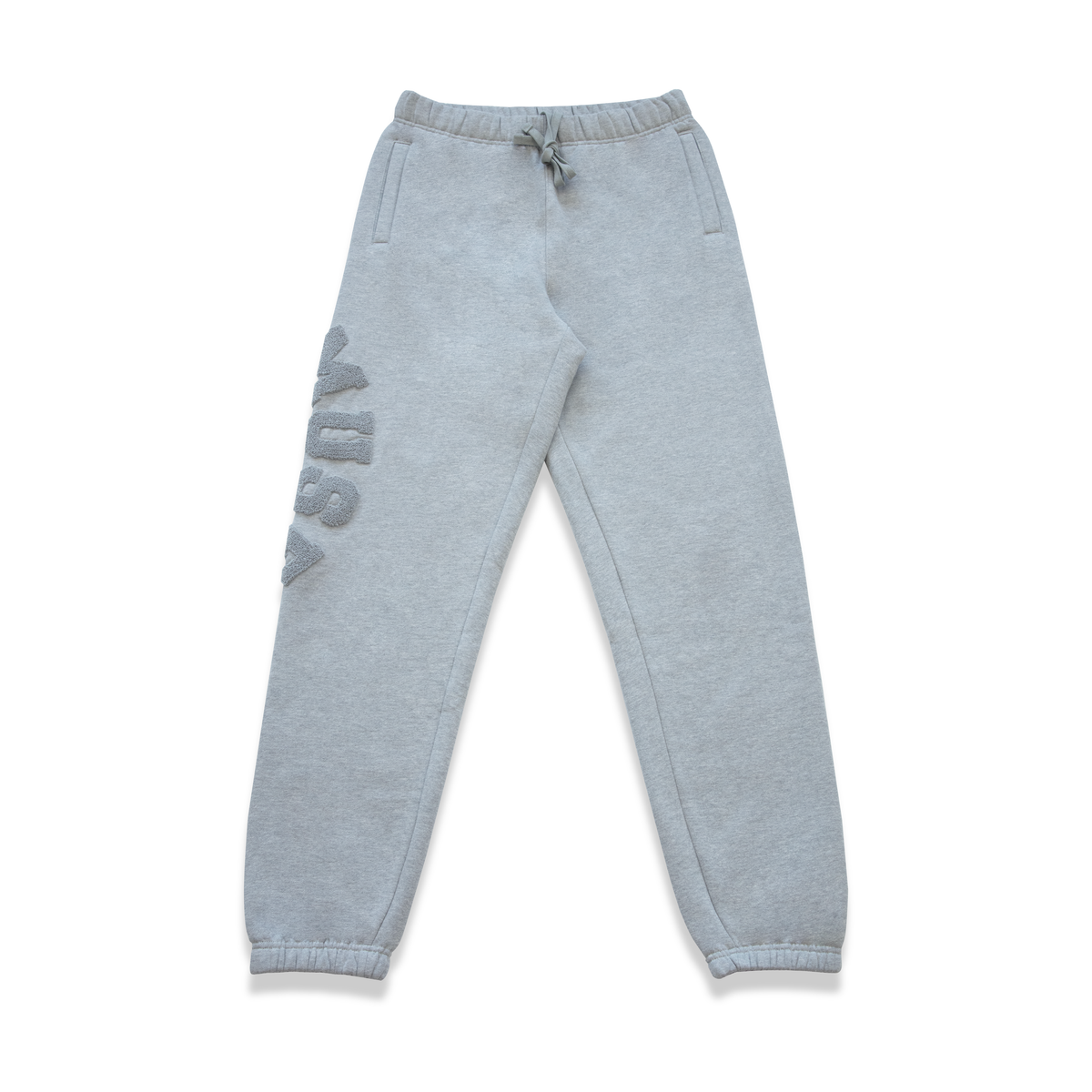 CBM Heavyweight Chenille Jogging Heather Grey