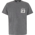 Off-White Slim Fit Crewneck T-shirt With Embroideries In Grey