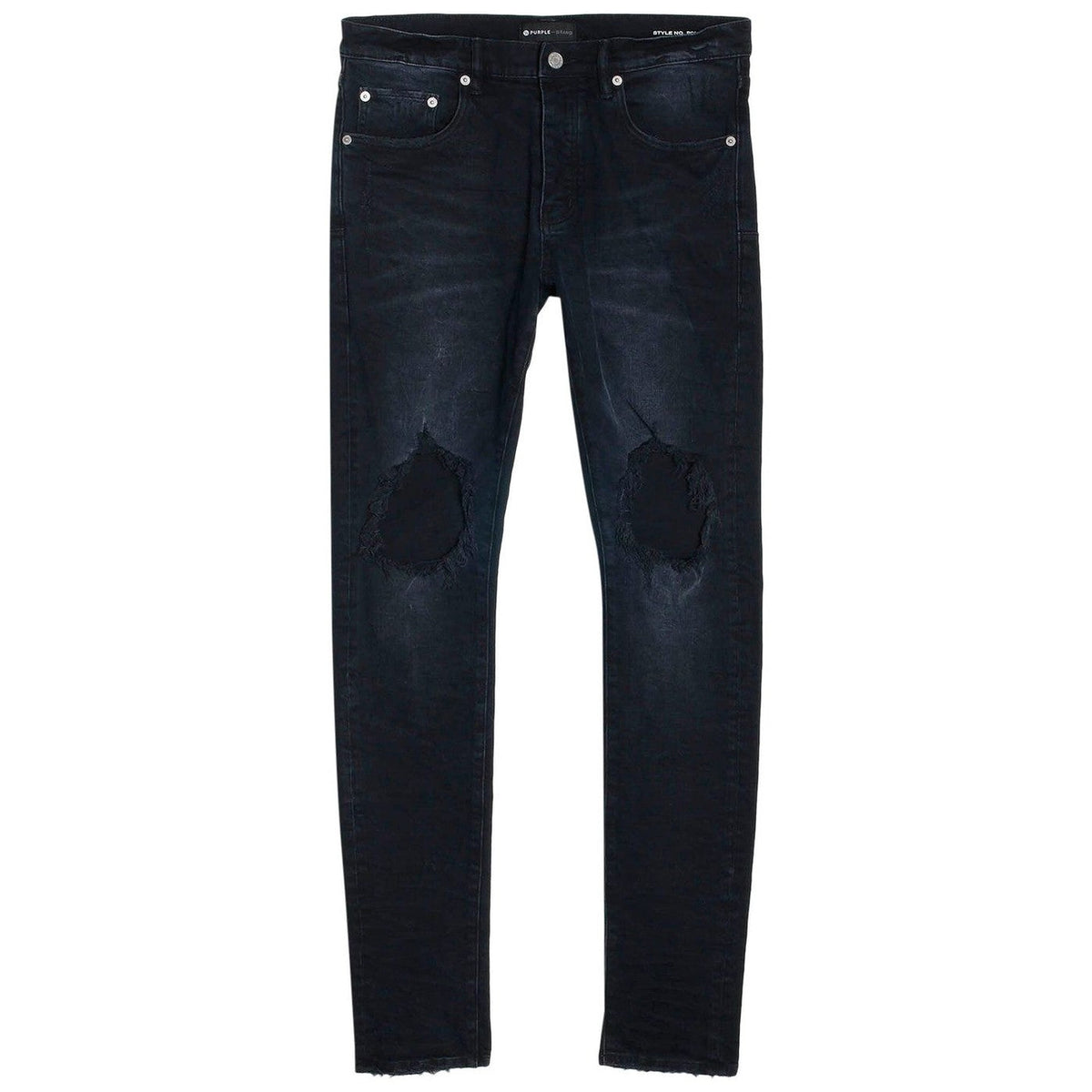 Purple Brand Wash Blowout Jeans Black