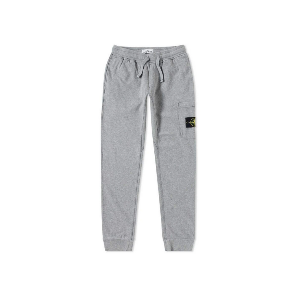STONE ISLAND Garment Dyed Slim Sweatpants - Grey
