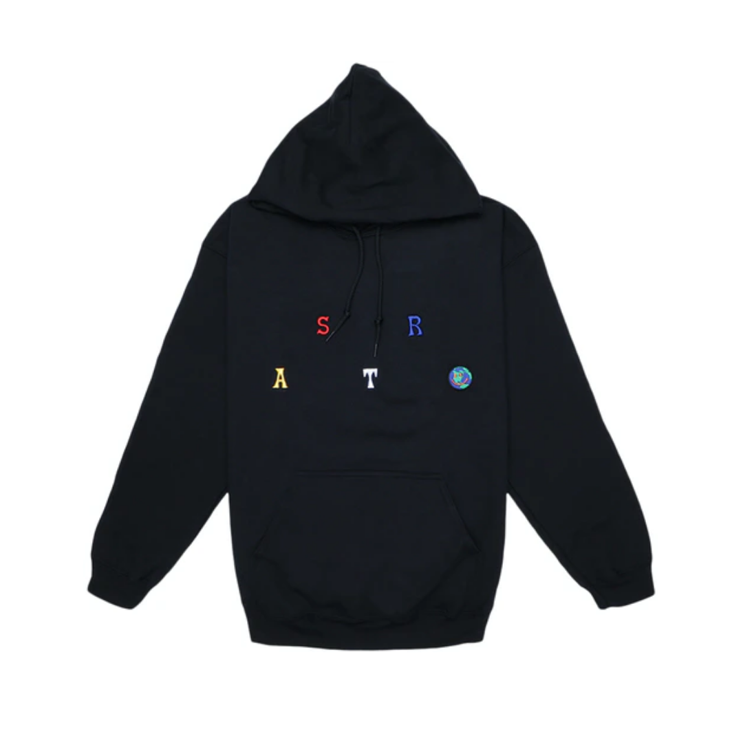 Travis Scott Astroworld Scattered sweat à capuche Black