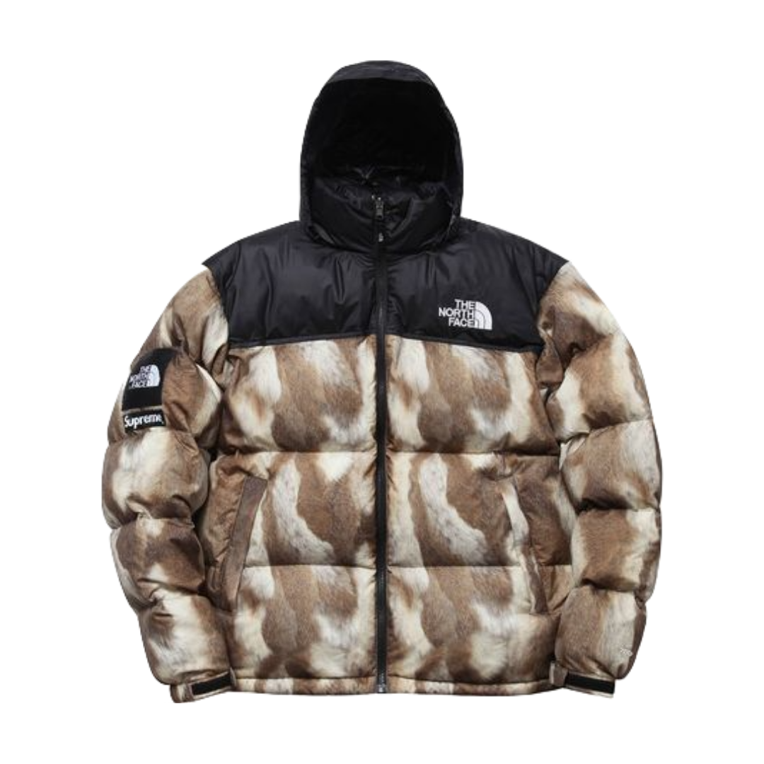 Bomber Nuptse Supreme X The North Face à imprimé fourrure