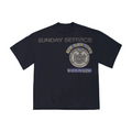 Kanye West Sunday Service New York I T Shirt Navy