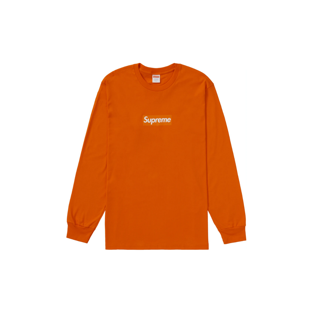 Supreme Box Logo L/S Tee Orange
