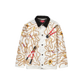 Supreme Chains Quilted Jacket White
