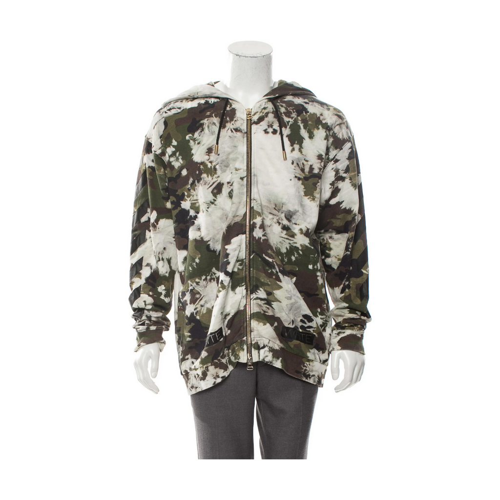 Off-White Bleach Camo Hoodie