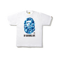 BAPE ABC Camo By Bathing Tee - Blanc/Bleu
