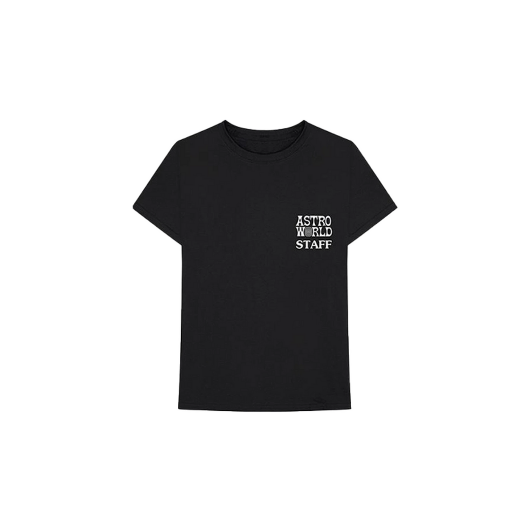 Travis Scott Astroworld Staff t-shirt Black