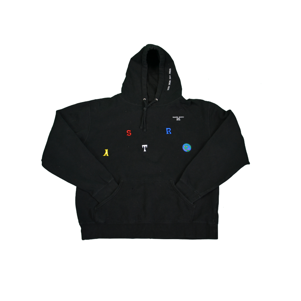 Travis Scott Astroworld Scattered sweat à capuche Black