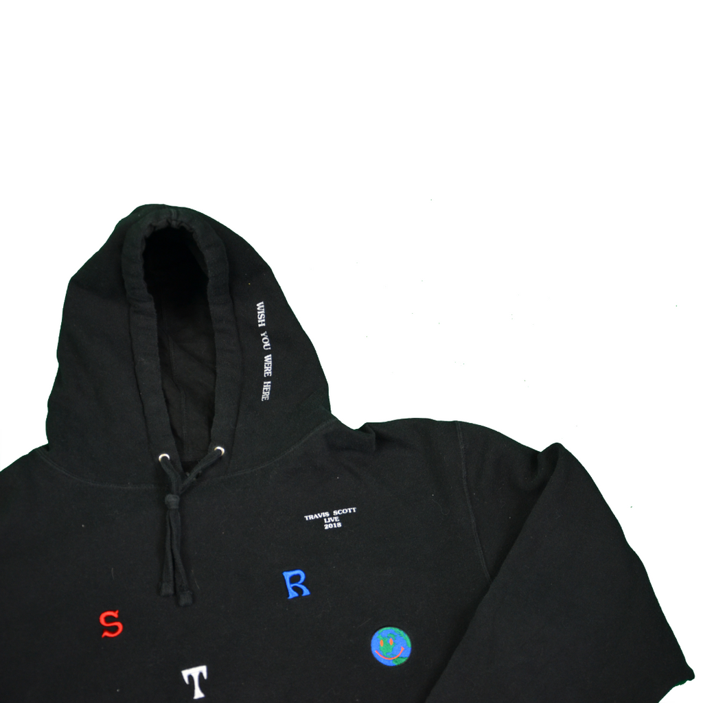 Travis Scott Astroworld Scattered sweat à capuche Black