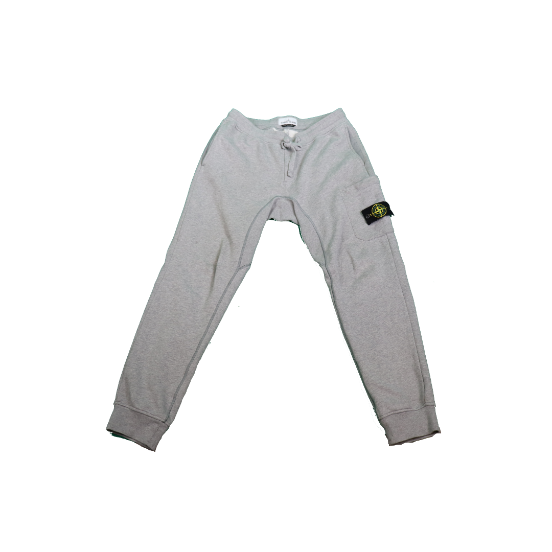 STONE ISLAND Pantalon de survêtement slim teint en pièce - Gris 