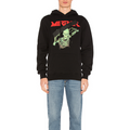 OFF-WHITE Black Skull Mirror Hoodie - Black & Multicolor