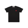 T-Shirt Play Comme des Garçons Rouge - Noir 