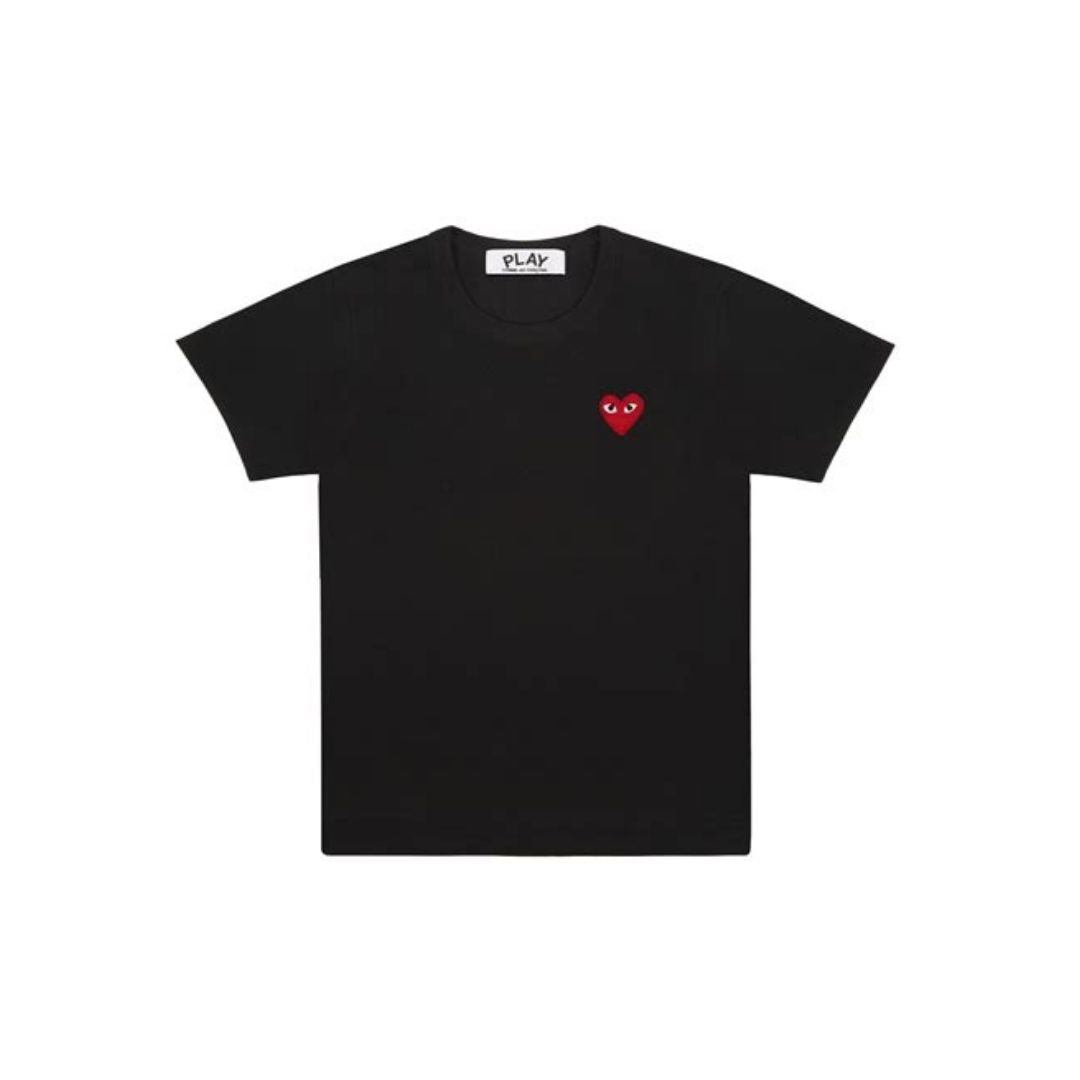 T-Shirt Play Comme des Garçons Rouge - Noir 