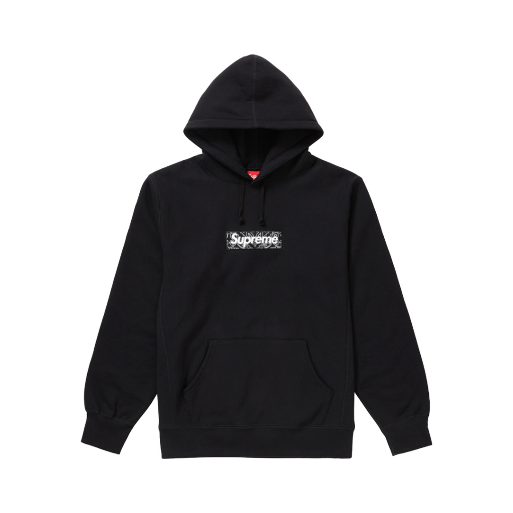 Supreme Bandana Box Logo sweat à capuche Black