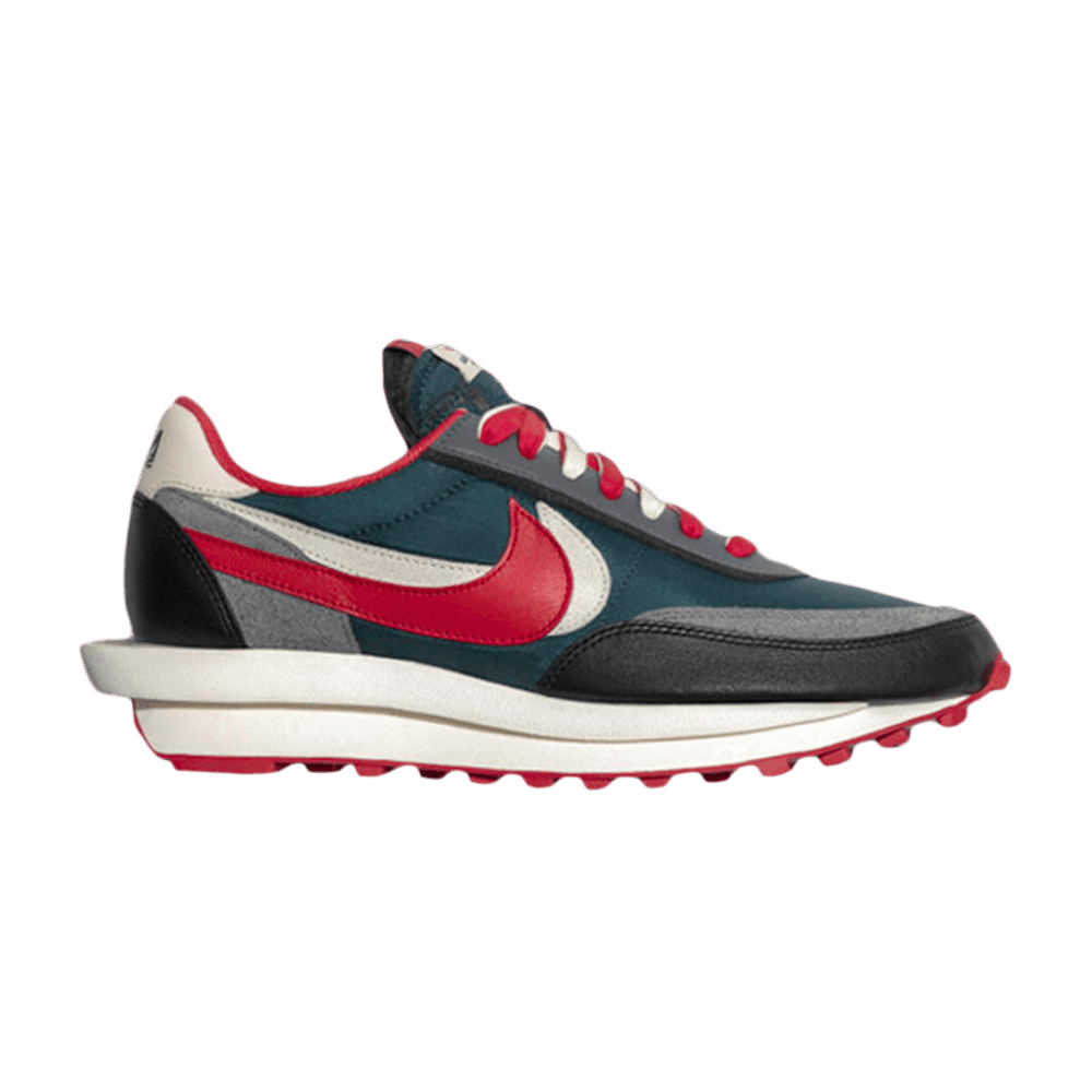 Nike LD Waffle sacai Undercover Midnight Spruce University Red