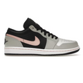 Jordan 1 Faible Noir Gris Rose 