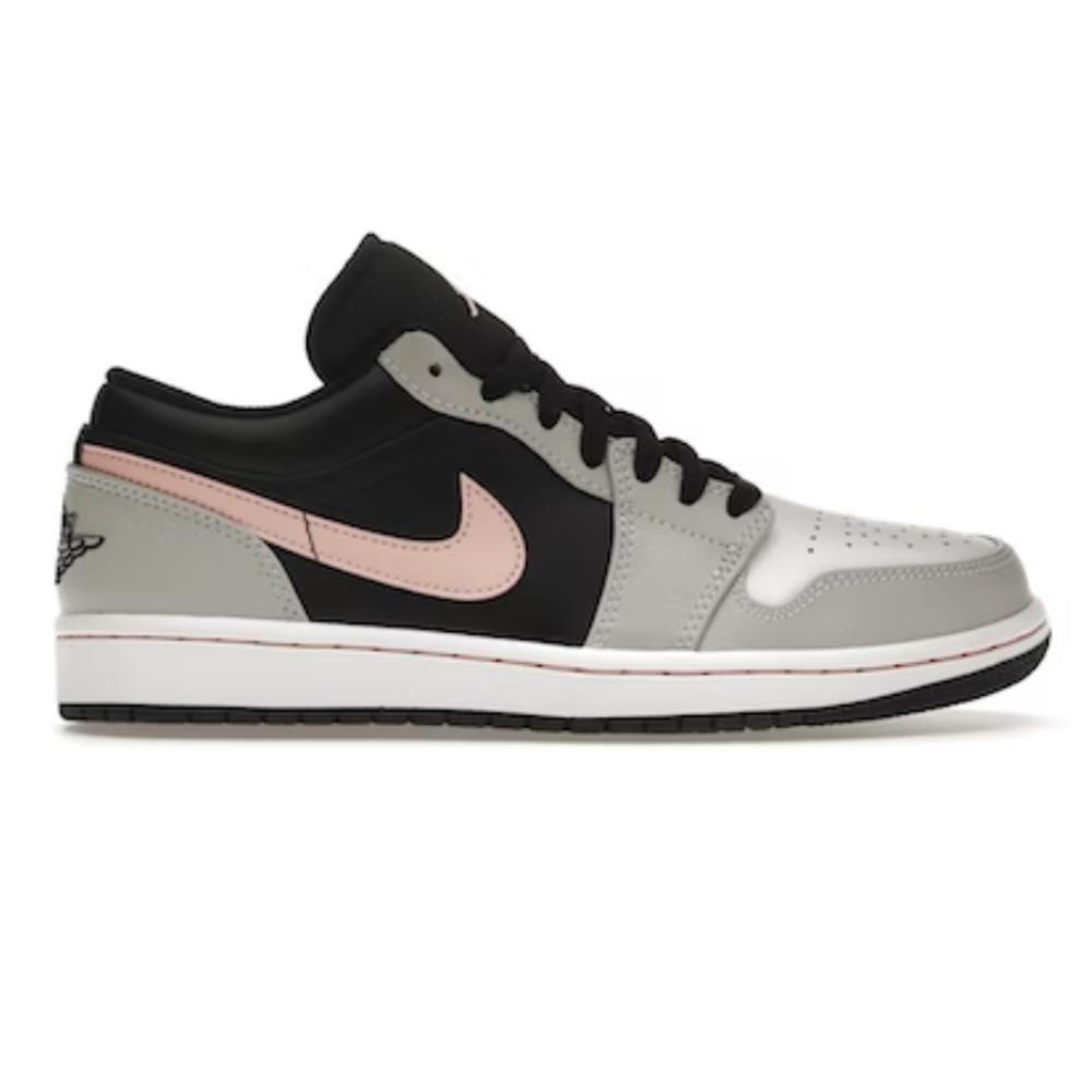 Jordan 1 Faible Noir Gris Rose 