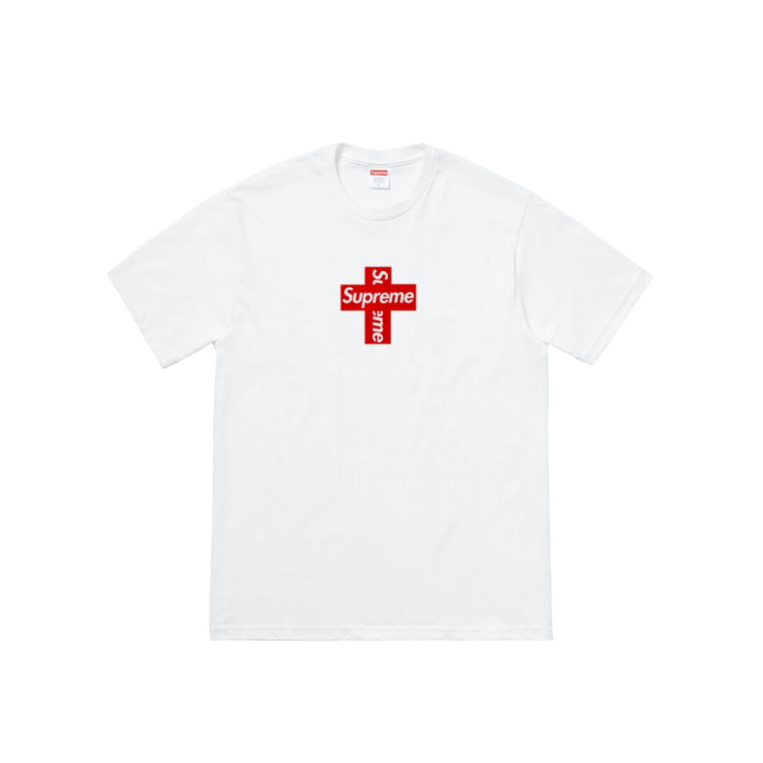 Supreme Cross Box Logo Tee White