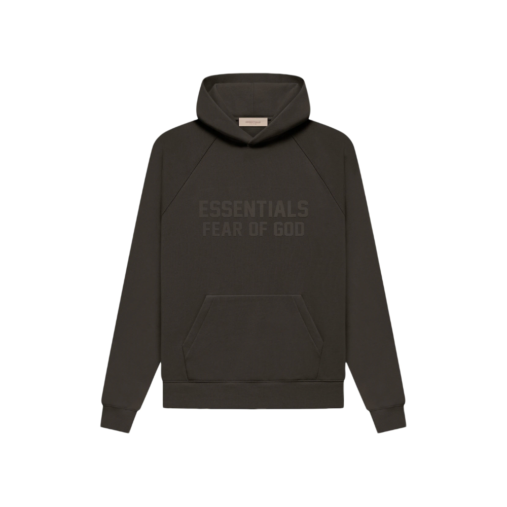 Fear of God Essentials Hoodie Off Black