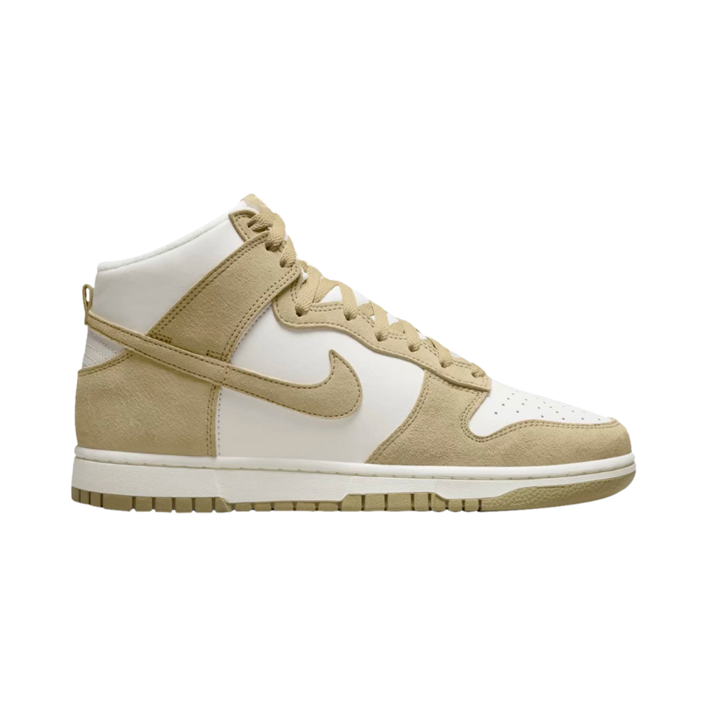 Nike Dunk High Tan Daim Blanc