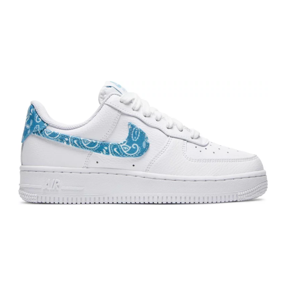 Nike Air Force 1 Low '07 Essential White Worn Blue Paisley (femme)