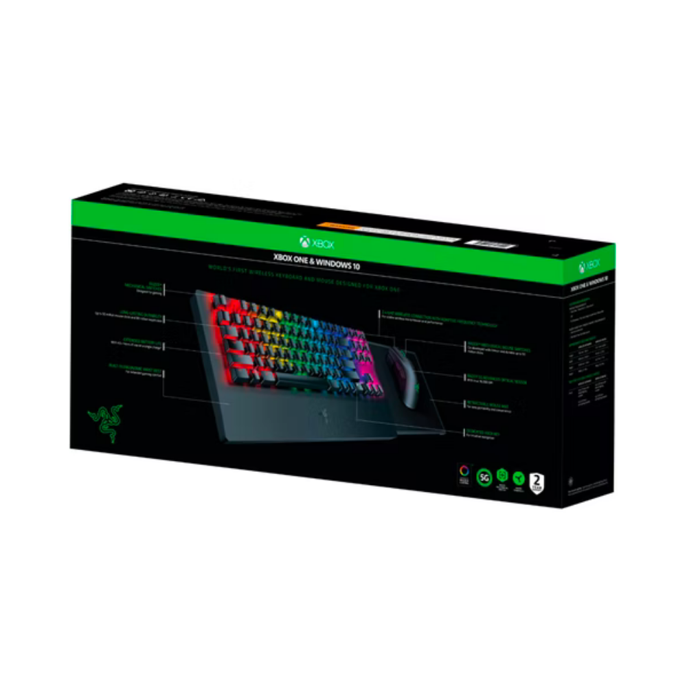 Ensemble de jeu sans fil Razer Turret (clavier/souris) (RZ84-02820200-B3U1) Noir