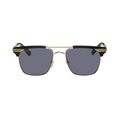 GUCCI Black & Gold 52 Sunglasses
