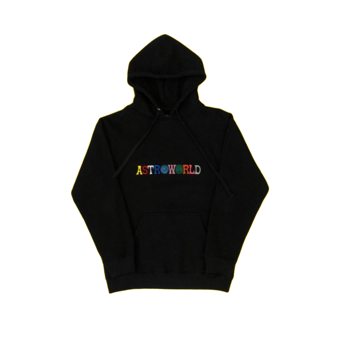 Travis Scott Astroworld Logo sweat à capuche Black