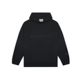Fear Of God Essentials 3D Silicon Pullover sweat à capuche Dark Black