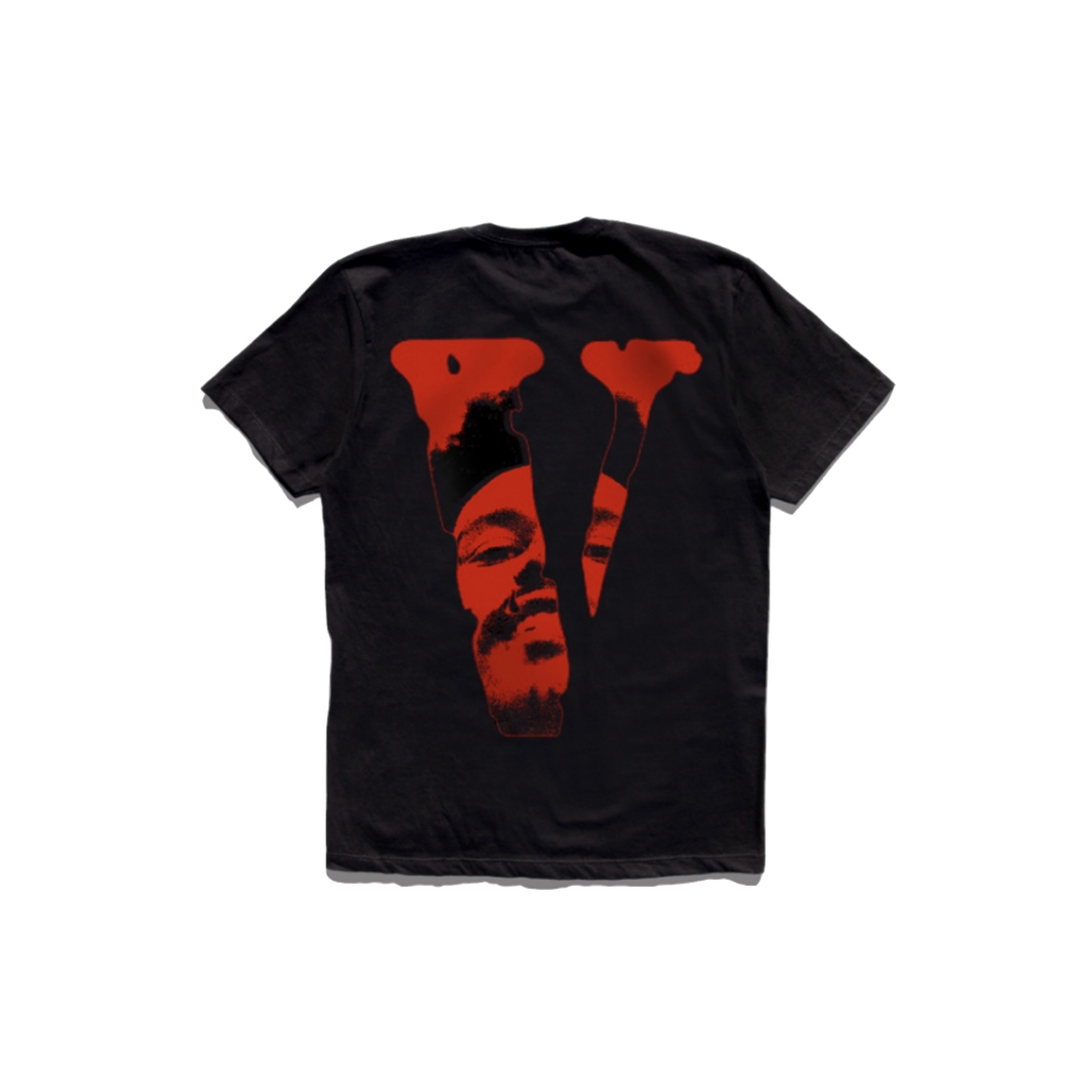 The Weeknd x Vlone After Hours Blood Drip t-shirt Black