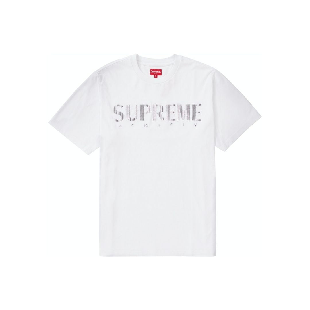 Supreme Gradient Logo t-shirt White