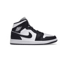 Jordan 1 Mid Split Black White (femme)