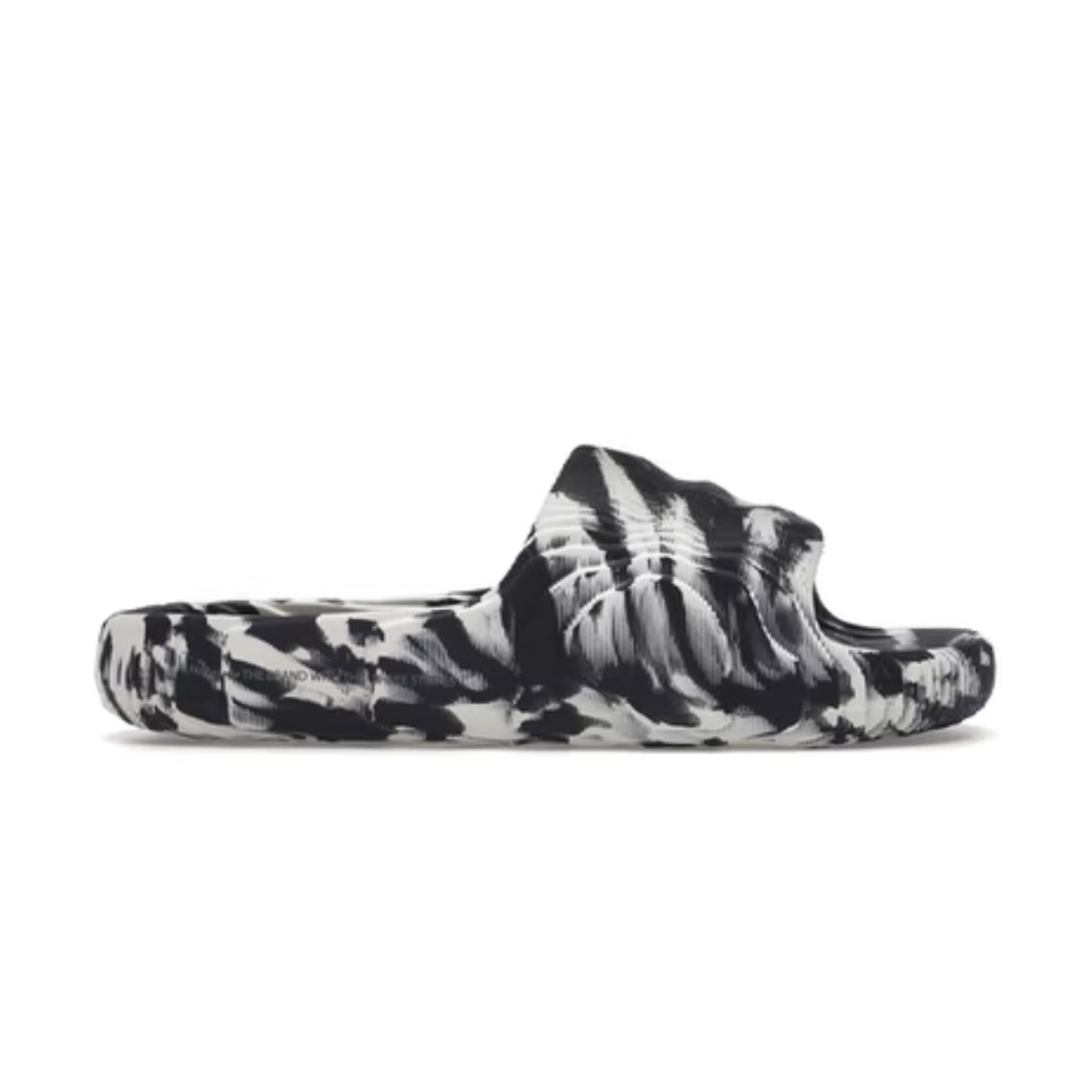 adidas Adilette 22 Slides Carbon Aluminum