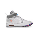 Nike Air Force 1 Mid Blanc Cassé Blanc