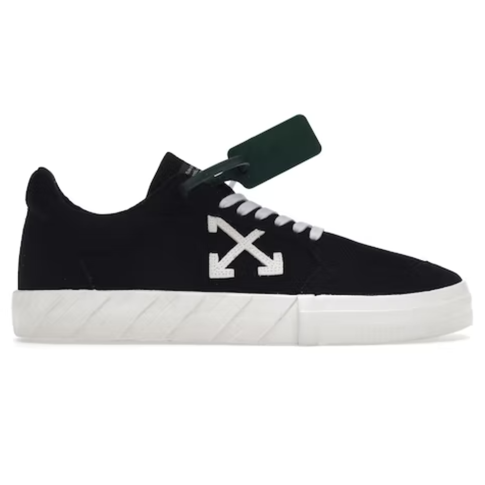 OFF-WHITE Vulc Low Noir Blanc Blanc
