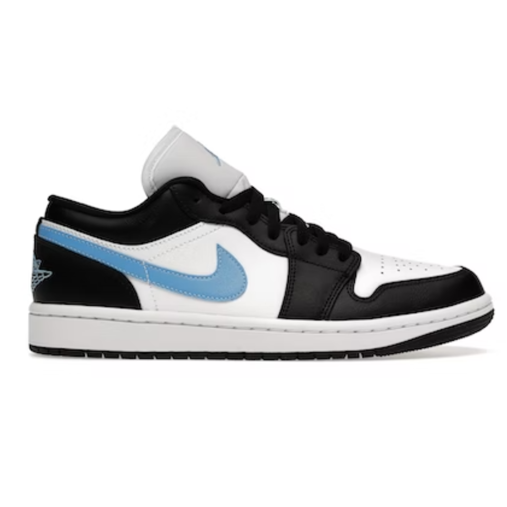 Jordan 1 Low Black University Blue White (Women's)